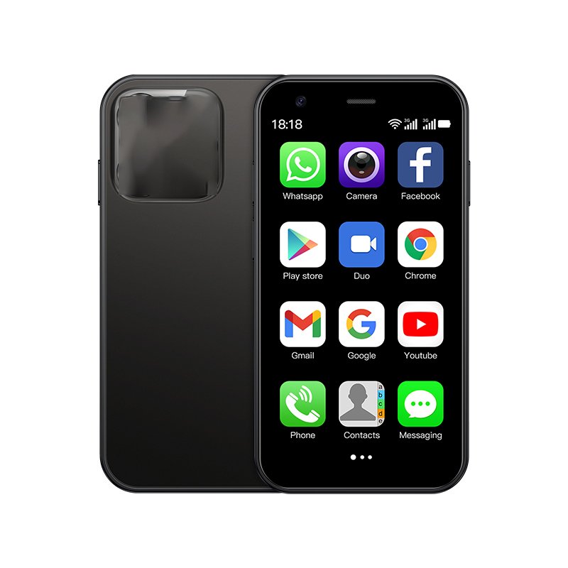 SOYES XS15 Ultra-thin Mini phone 3.0 Inch 2GB+16GB Android 8.1 Dual SIM Standby 1000mAh 3G Small Phone Wifi GPS Mini Smartphone